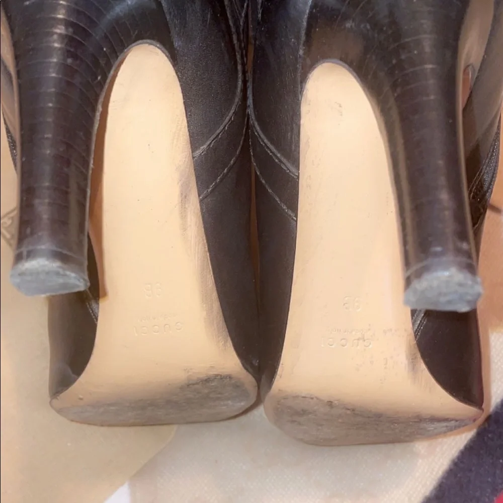 Authentic Vintage Gucci Boots 🖤 - Picture 10 of 10